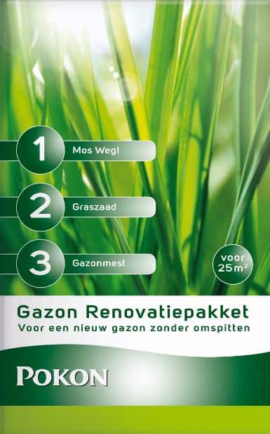 Pokon Gazonrenovatiepakket 3 in 1
