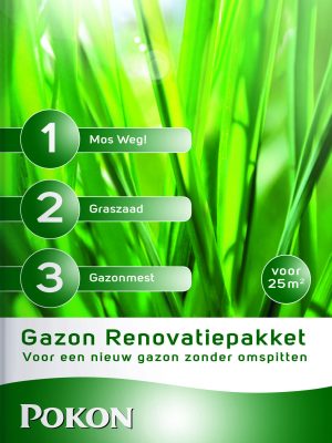 Pokon Gazonrenovatiepakket 3 in 1
