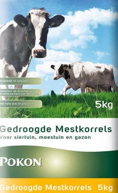 Pokon Gedroogde Koemestkorrel 20kg