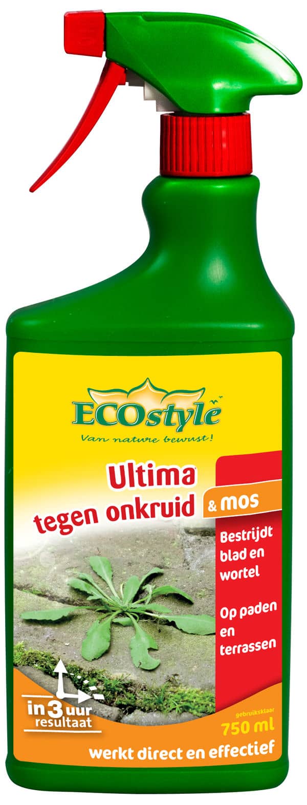 Ultima tegen onkruid & mos 750ml Ultima onkruid mos gebruiksklaar 750ml Front 1