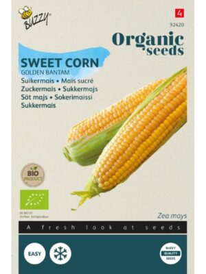 Buzzy Organic Suikermais Golden Bantam BIO Buzzy Organic Suikermais Golden Bantam BIO