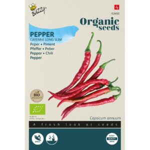 Buzzy Organic Peper Cayenne Long Slim BIO