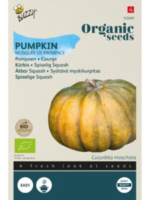 Buzzy Organic Eetbare Pompoen Musquée de Provence BIO Buzzy Organic Eetbare Pompoen Musquée de Provence BIO
