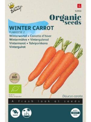 Buzzy Organic Winterwortelen Flakkesee 2 BIO Buzzy Organic Winterwortelen Flakkesee 2 BIO