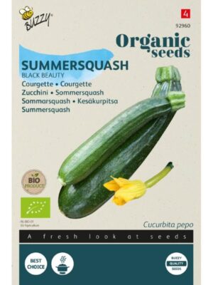 Buzzy Organic Courgette Black Beauty BIO Buzzy Organic Courgette Black Beauty BIO