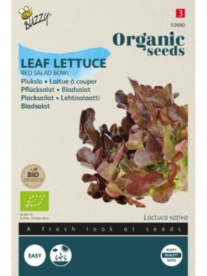 Buzzy Organic Pluksla Red Salad Bowl BIO