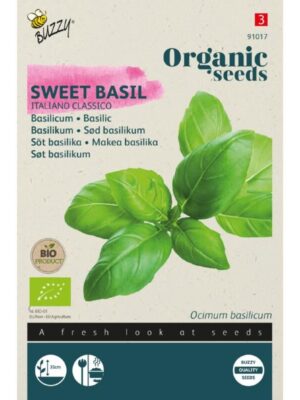 Buzzy Organic Basilicum Italiano Classico BIO Buzzy Organic Basilicum Italiano Classico BIO