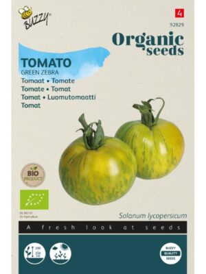 Buzzy Organic Tomaat Green Zebra BIO Buzzy Organic Tomaat Green Zebra BIO